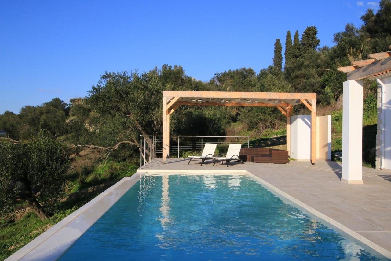 Sunset Sea View Villa 6 Arillas  Ngoại thất bức ảnh