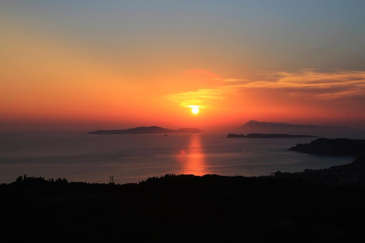Sunset Sea View Villa 6 Arillas  Ngoại thất bức ảnh