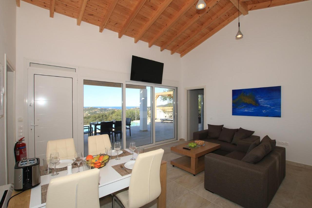 Sunset Sea View Villa 6 Arillas  Ngoại thất bức ảnh