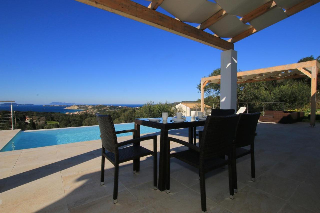 Sunset Sea View Villa 6 Arillas  Ngoại thất bức ảnh