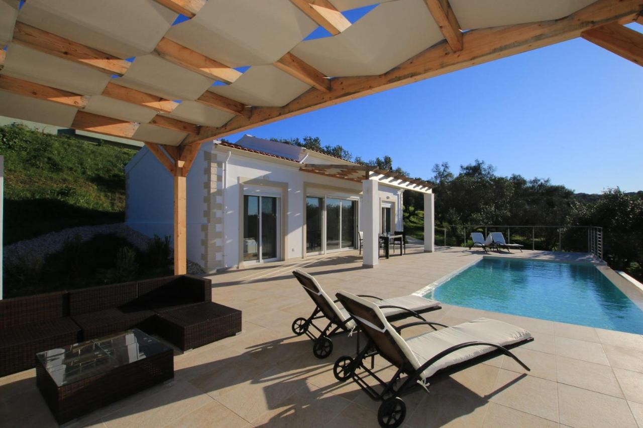 Sunset Sea View Villa 6 Arillas  Ngoại thất bức ảnh
