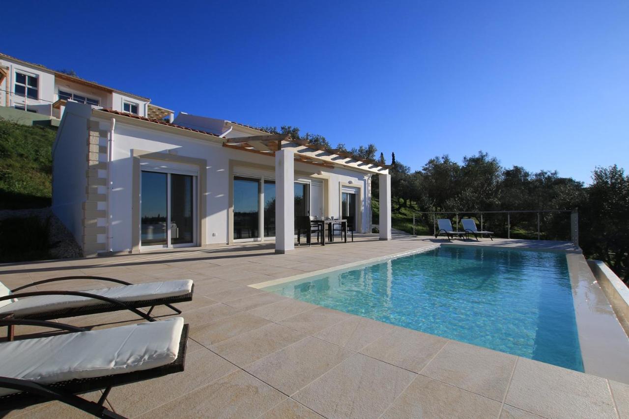 Sunset Sea View Villa 6 Arillas  Ngoại thất bức ảnh